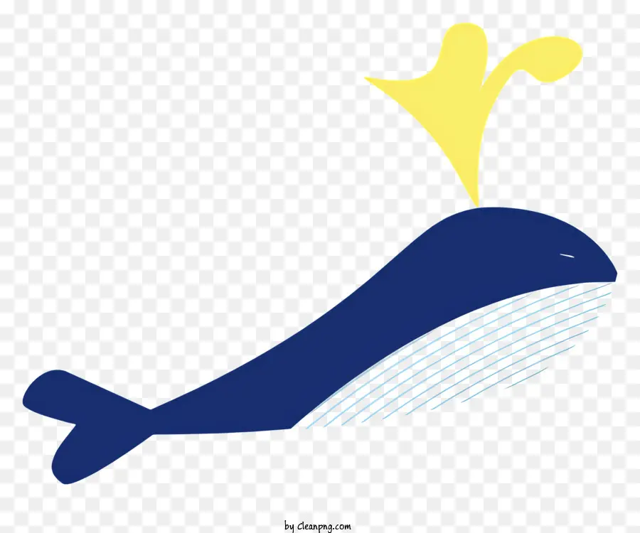 Baleia Azul，Cauda PNG