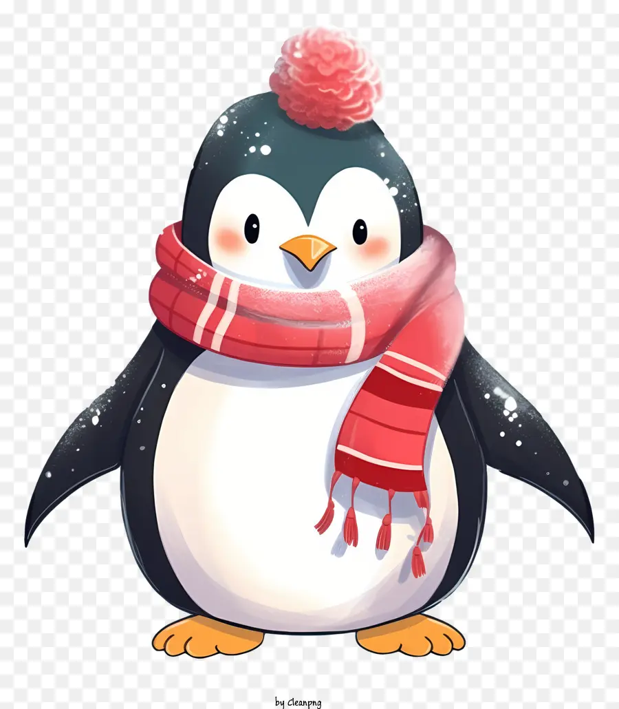 Penguin，As Roupas De Inverno PNG
