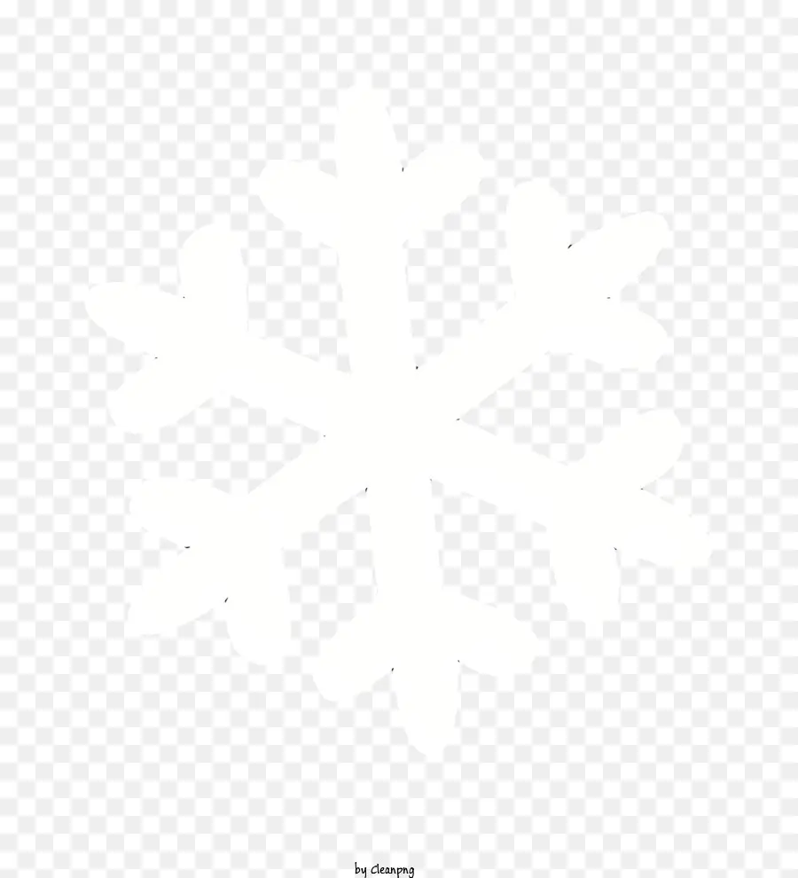 Floco De Neve，Floco De Neve Preto E Branco PNG