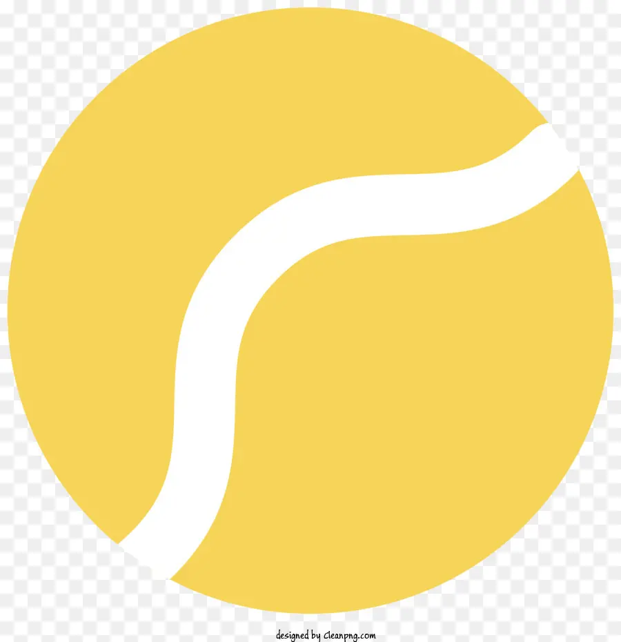 Círculo Amarelo，Forma De Branca PNG