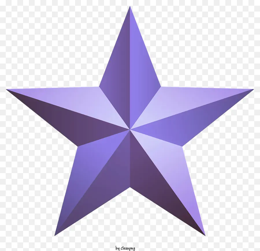 Estrela Roxa，Five Point Star PNG