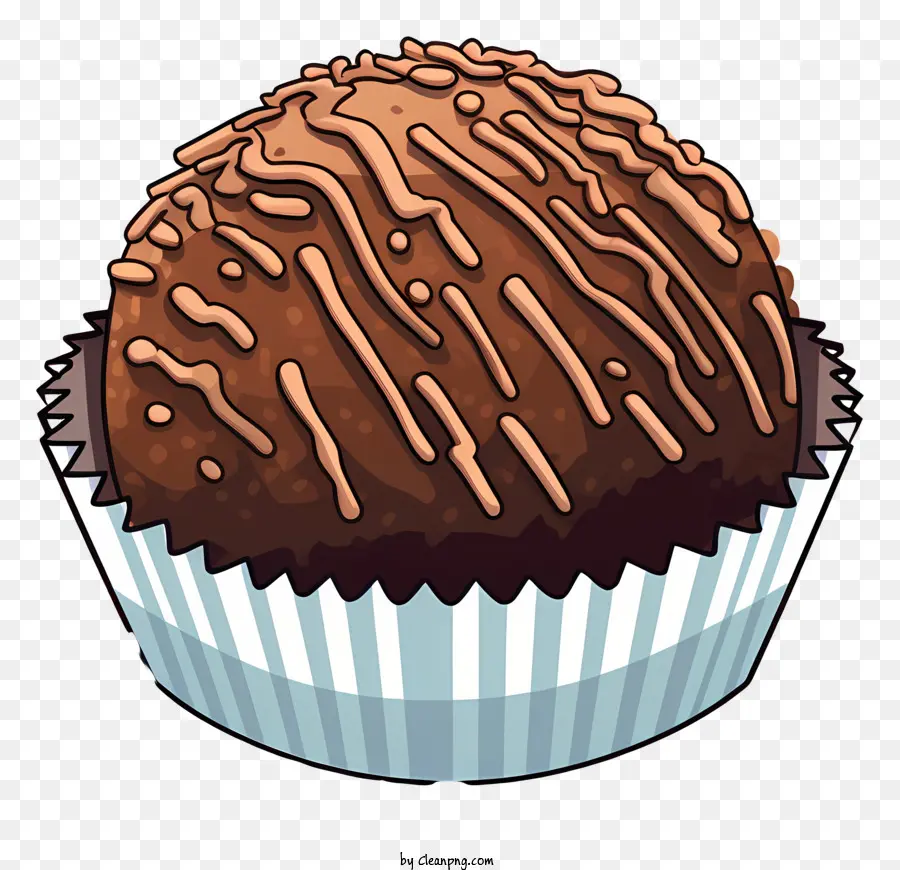 Bolo De Chocolate，Trufa De Chocolate PNG