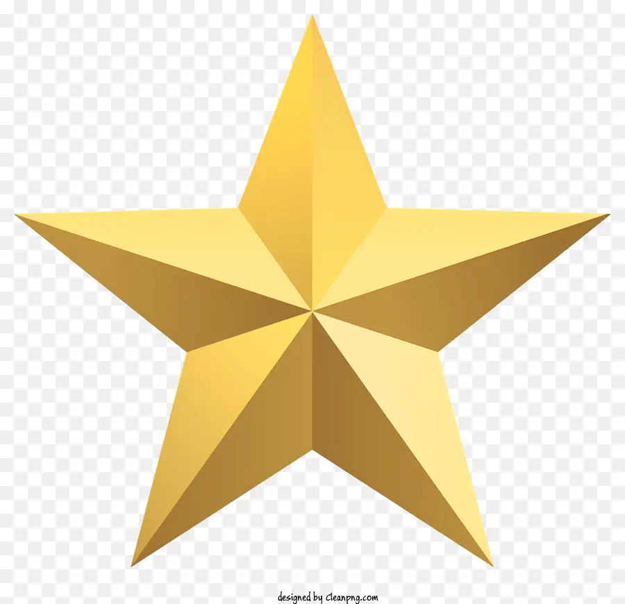 Estrela De Ouro，Símbolo Da Vitória PNG