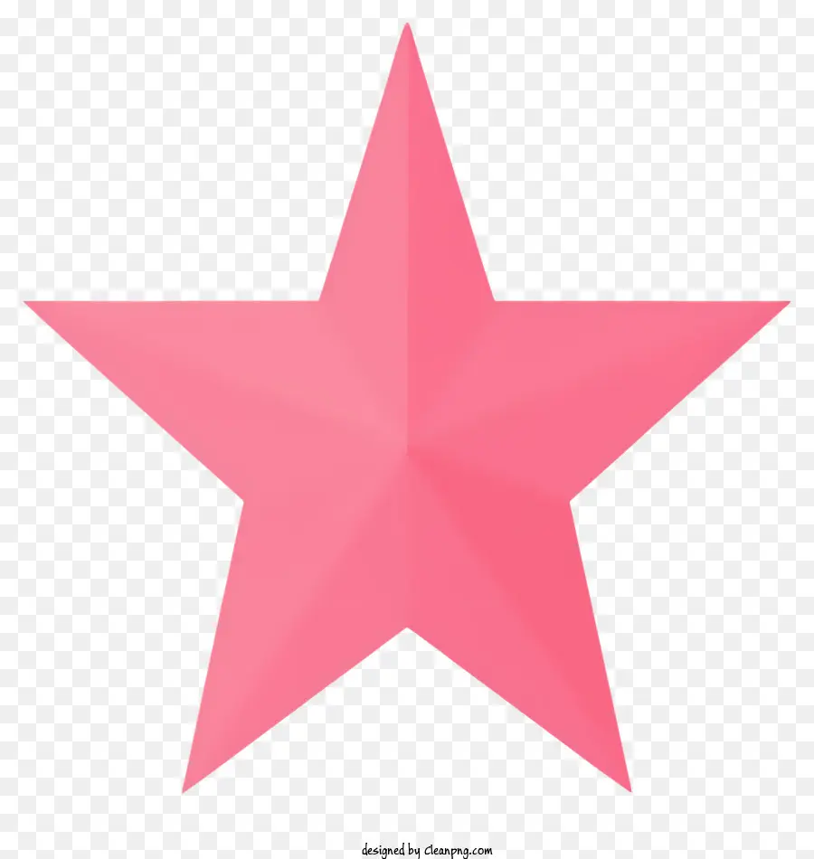 Cor De Rosa Estrelas，Estrela Simétrica PNG