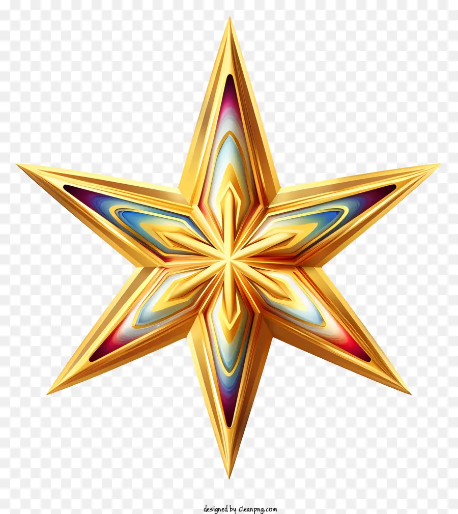 Estrela De Ouro，Estrela Cintilante PNG