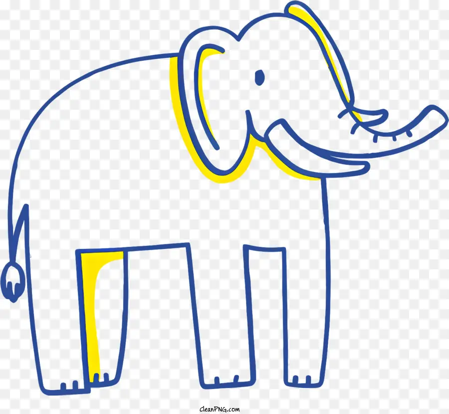 Cartoon Elefante，Elefante PNG