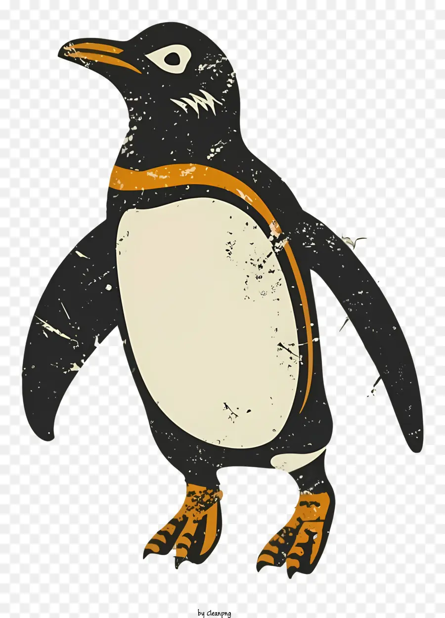 Penguin，Duas Pernas PNG