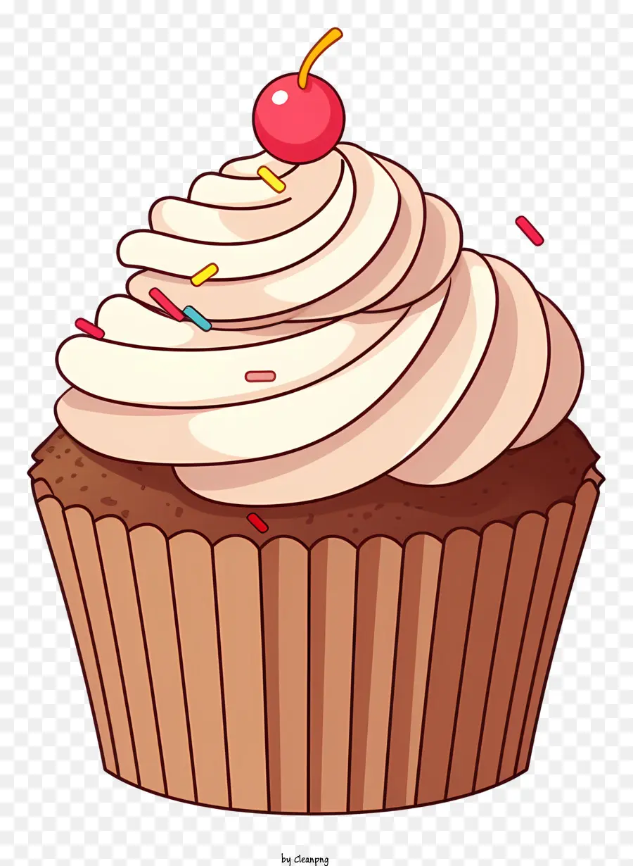 Cupcake，Gelo Creme PNG