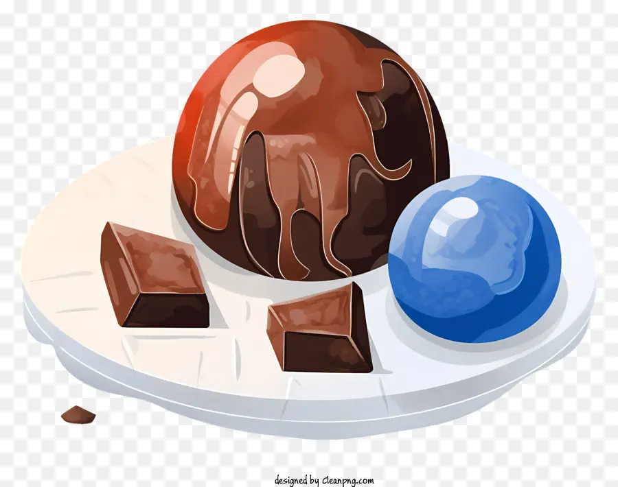 Ovos De Chocolate，Lascas De Chocolate PNG