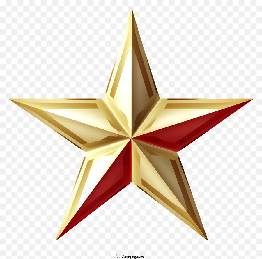 Estrela De Ouro，Centro Vermelho PNG