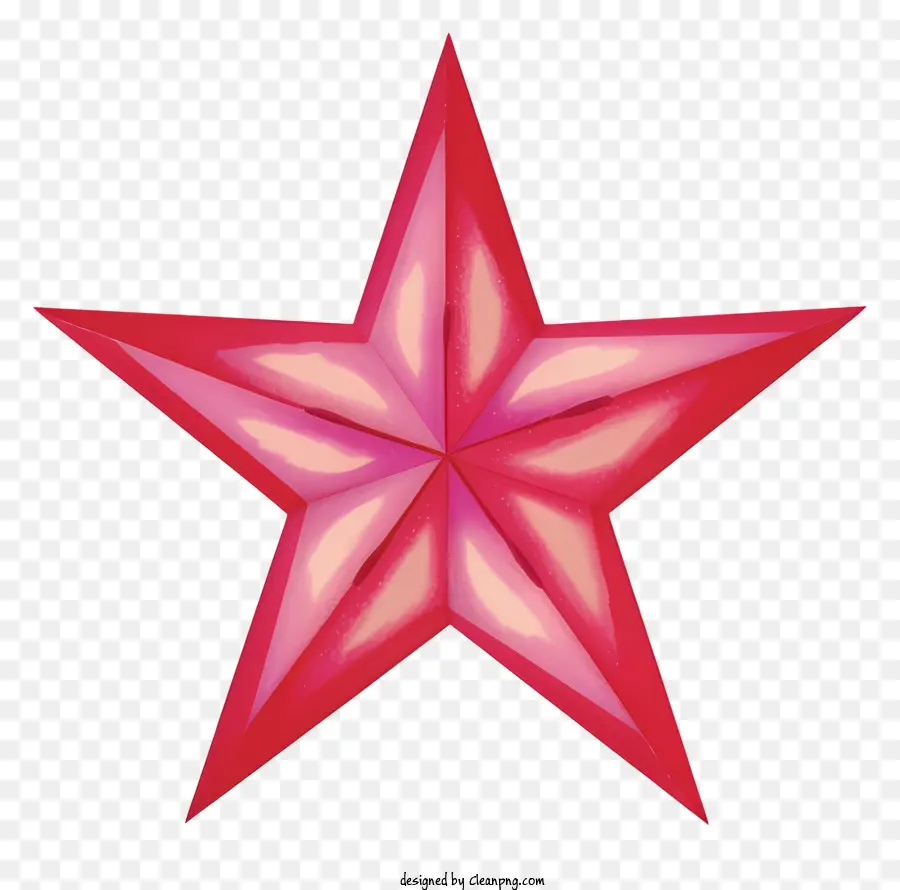 Cor De Rosa Estrelas，Triângulo PNG