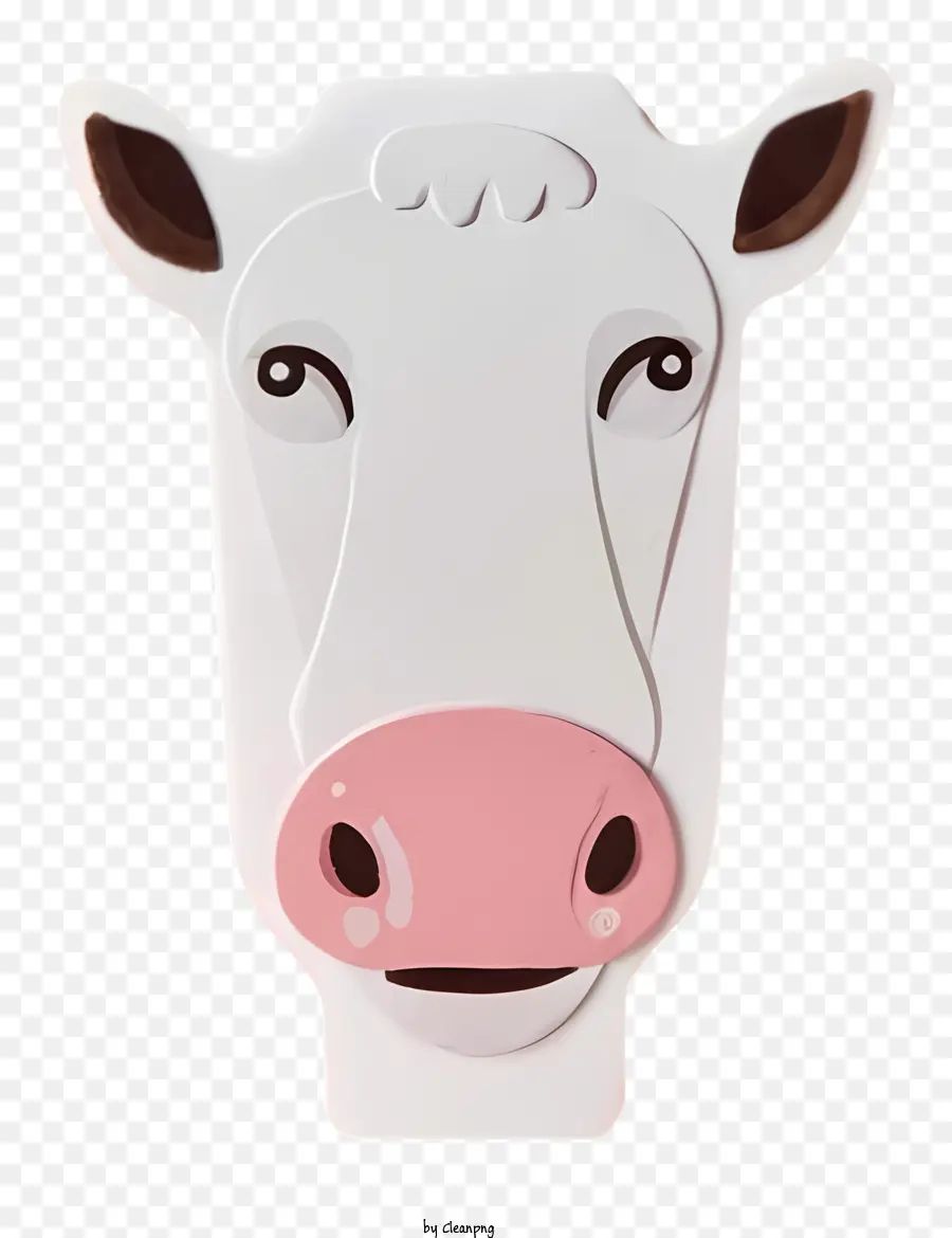 Cartoon Cow，Cabeça De Vaca PNG