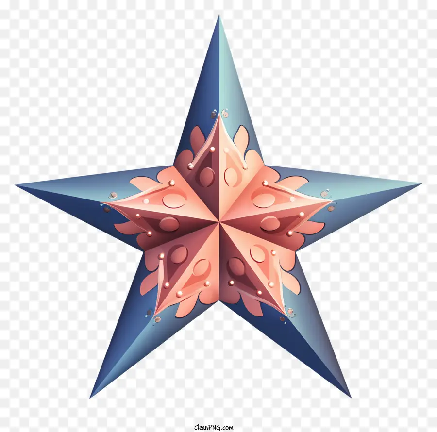 Forma De Estrela，Simetria PNG