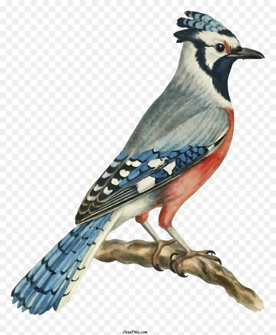 Pintura Azul De Jay，Pássaro De Arte PNG