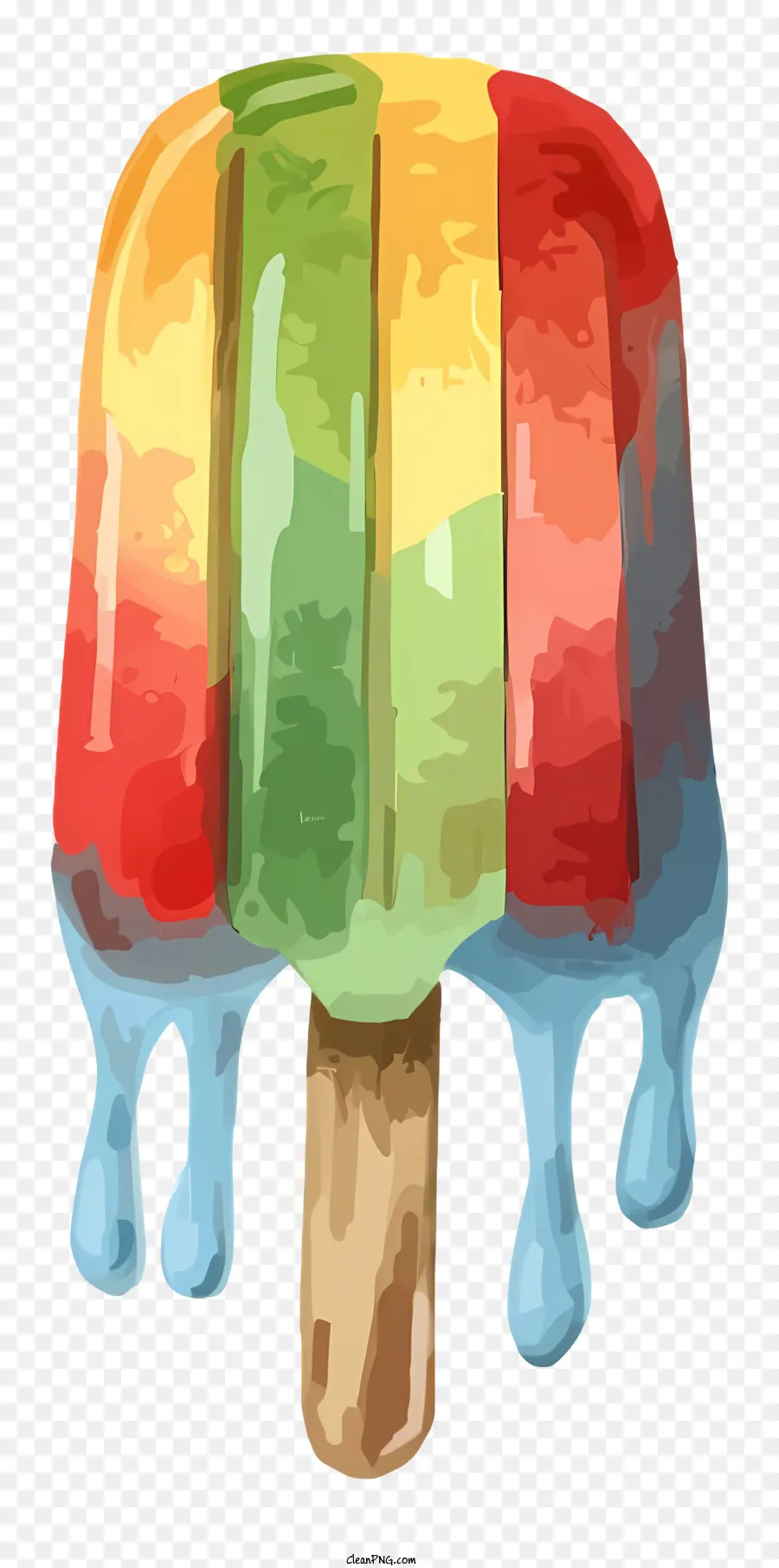 Palitos，Rainbowcolored PNG