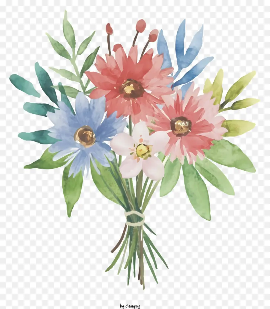 Pintura，Bouquet Of Flowers PNG