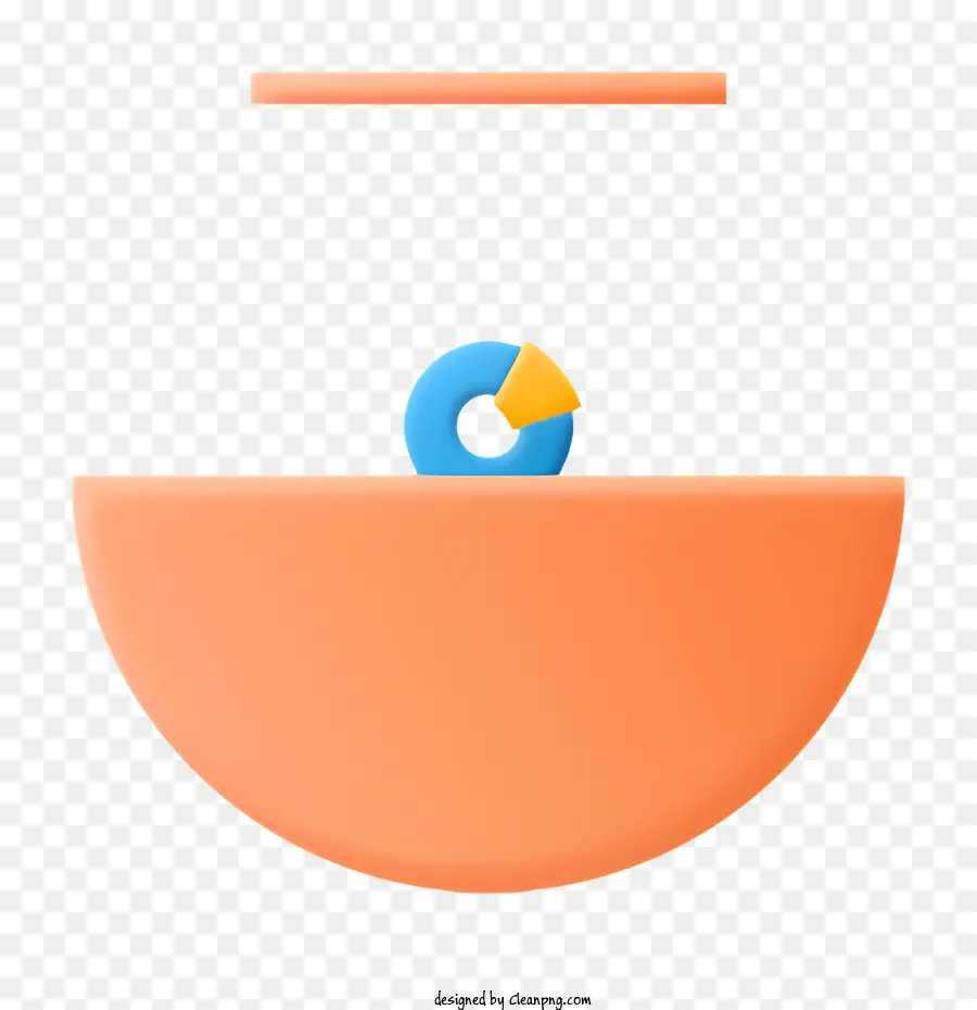 Orange Bowl，Disco Azul PNG