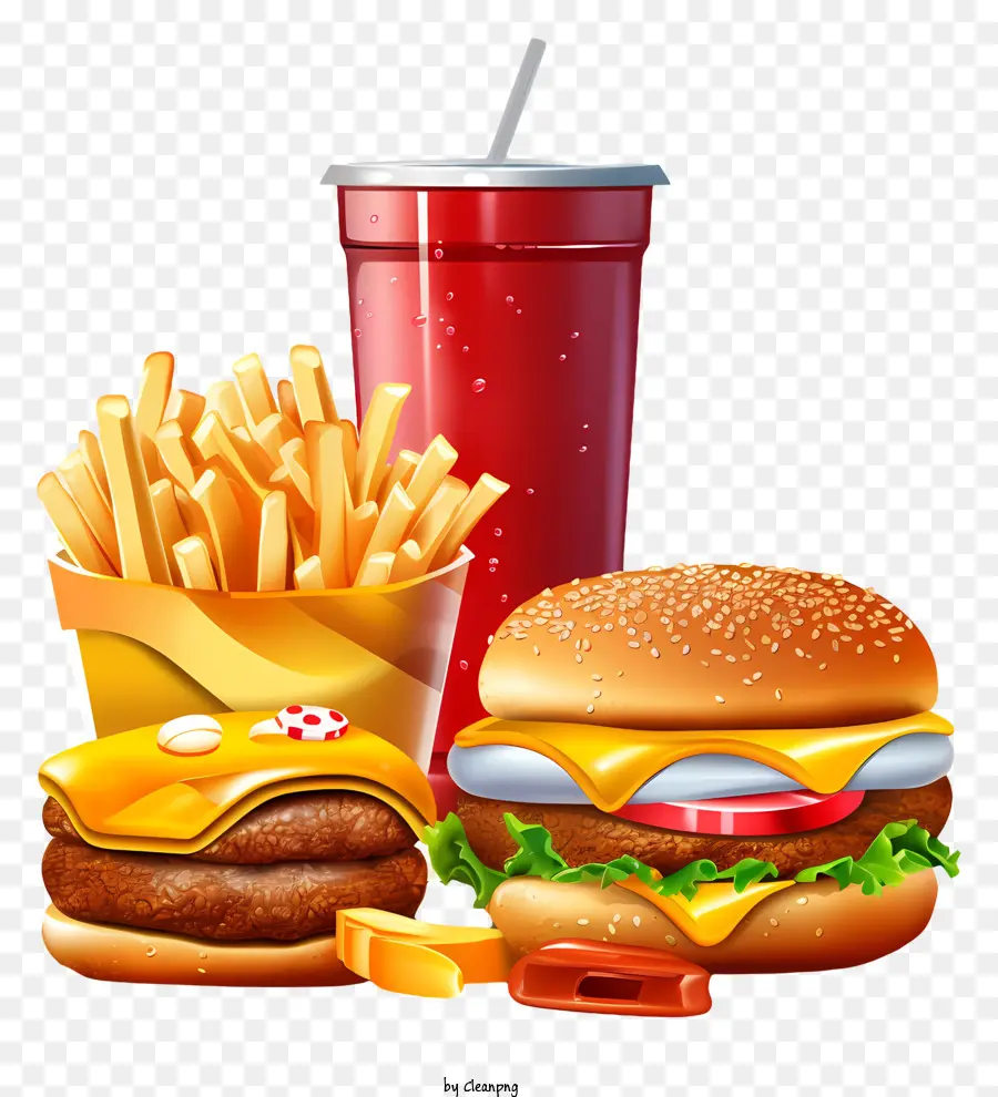 Refeição，Hamburger PNG