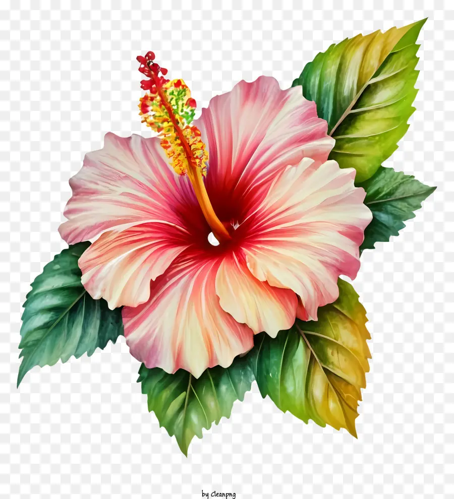 Hibisco Rosa，Hibisco PNG