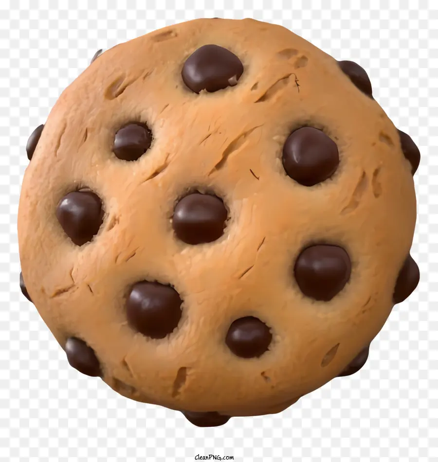 Chocolate Chip Cookie，Biscoito Branco PNG