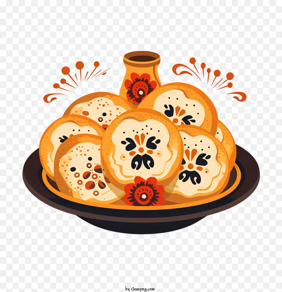 Pan De Muerto，Biscoitos PNG