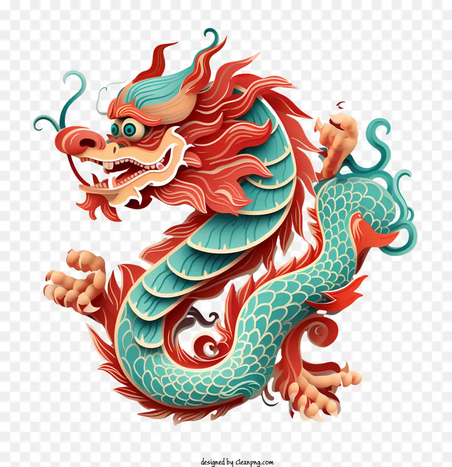 Dragão Chinês，Símbolo De Poder E Força PNG