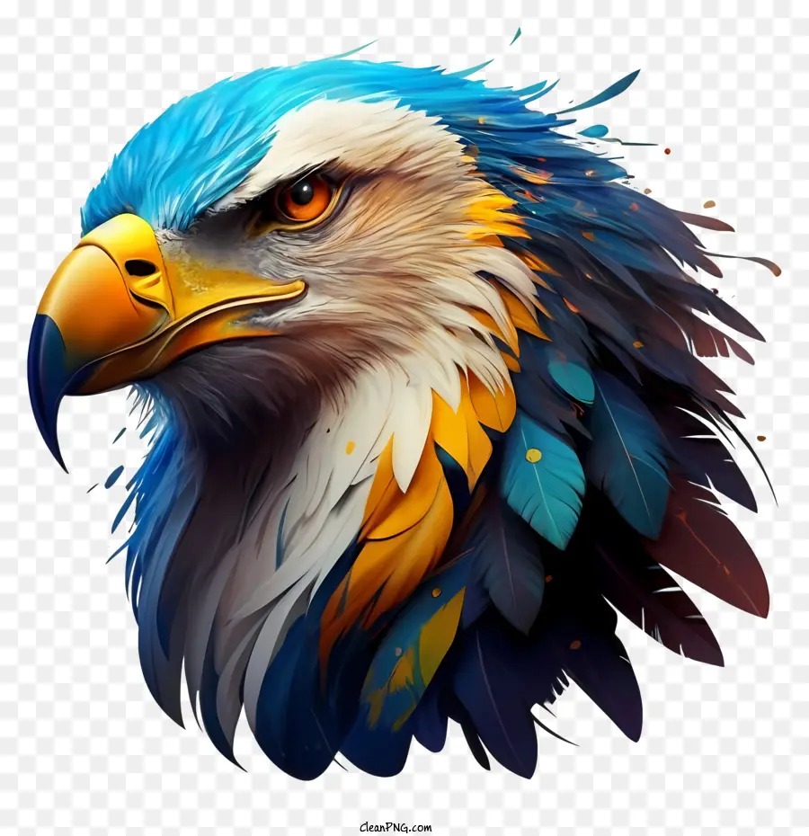 águia，Pássaro Azul PNG