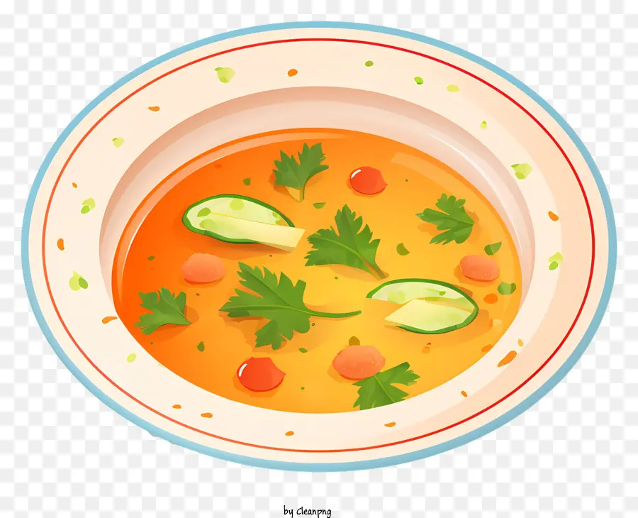 Sopa De Tomate，Fatias De Limão PNG