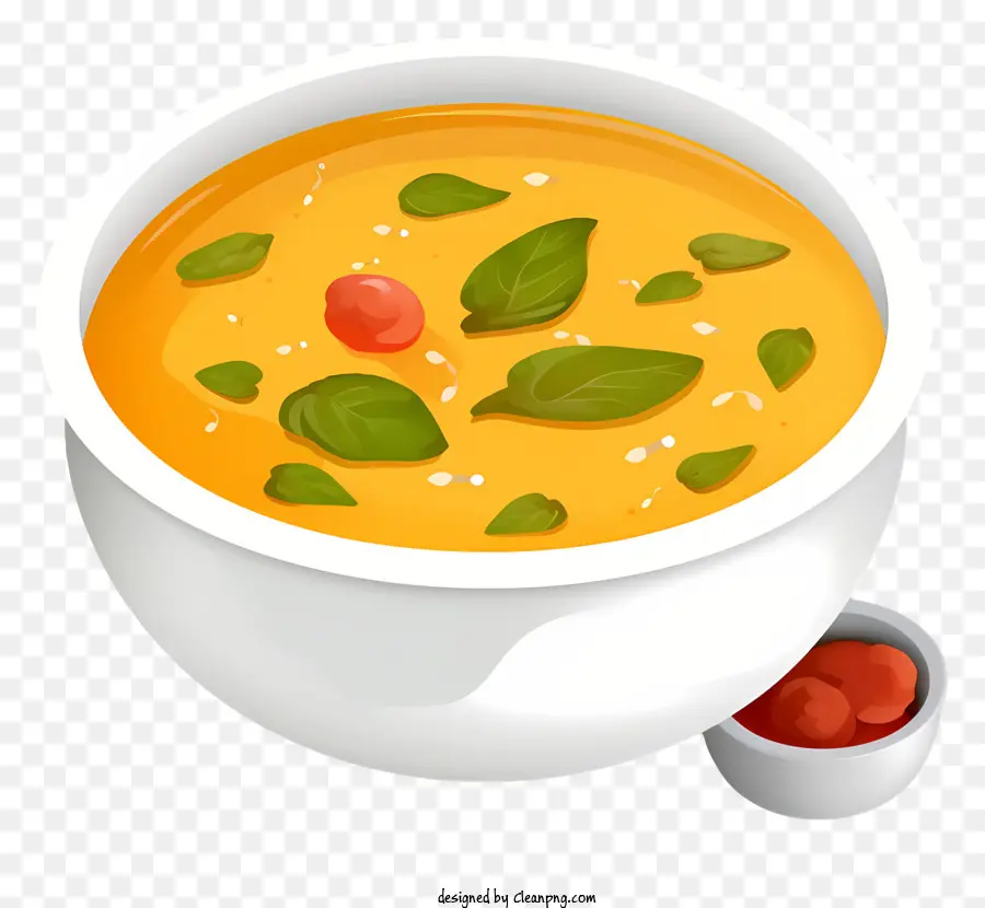 Tigela De Sopa，Amarelo Sopa PNG