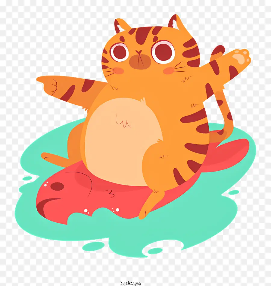 Gato De Desenho Animado，Gato PNG