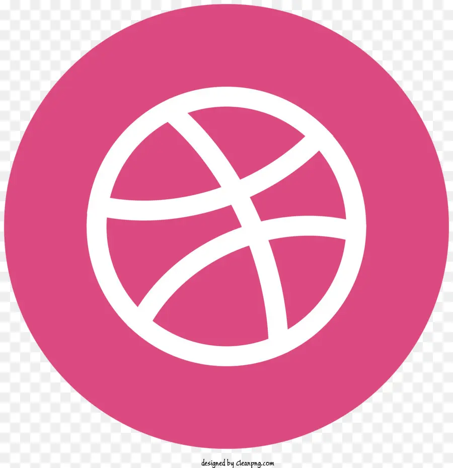 Basquetebol，Círculo Rosa PNG