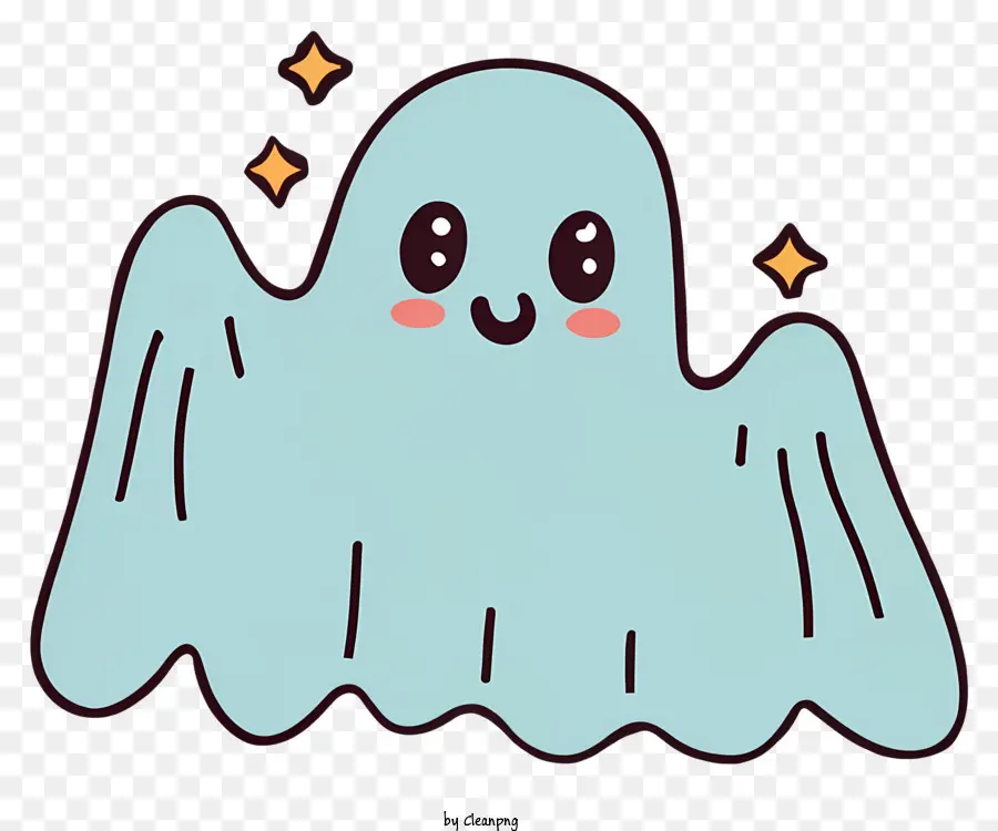 Ghost，Traje Corporal Azul PNG