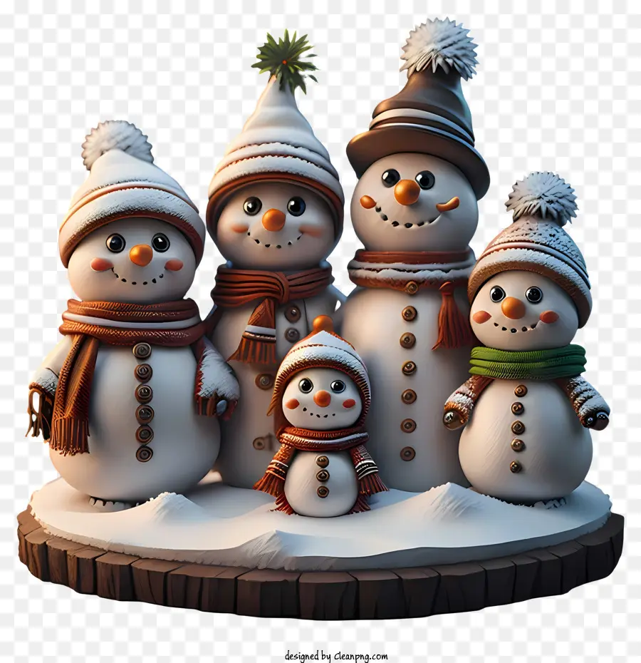 Bonecos De Neve，Família Boneco De Neve PNG