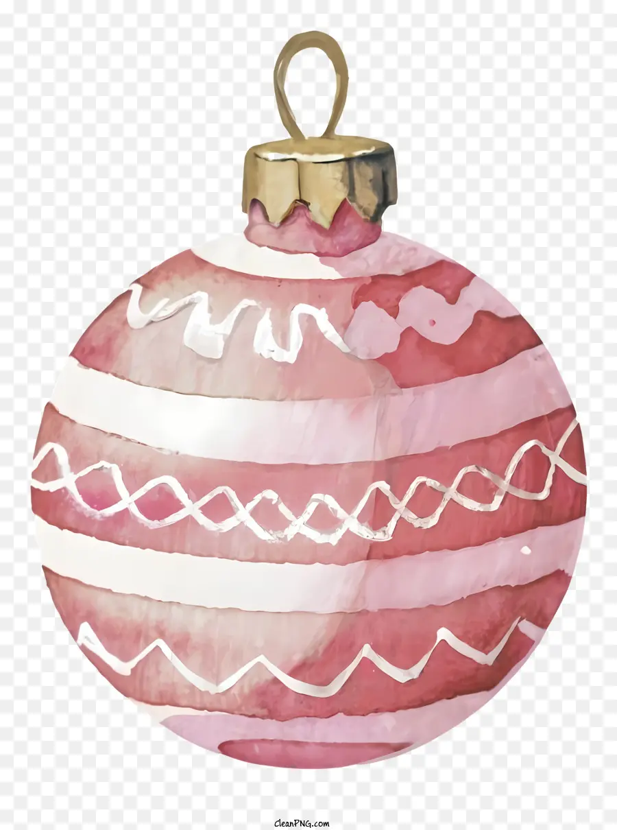 Ornamento Rosa，Decoração De Natal PNG