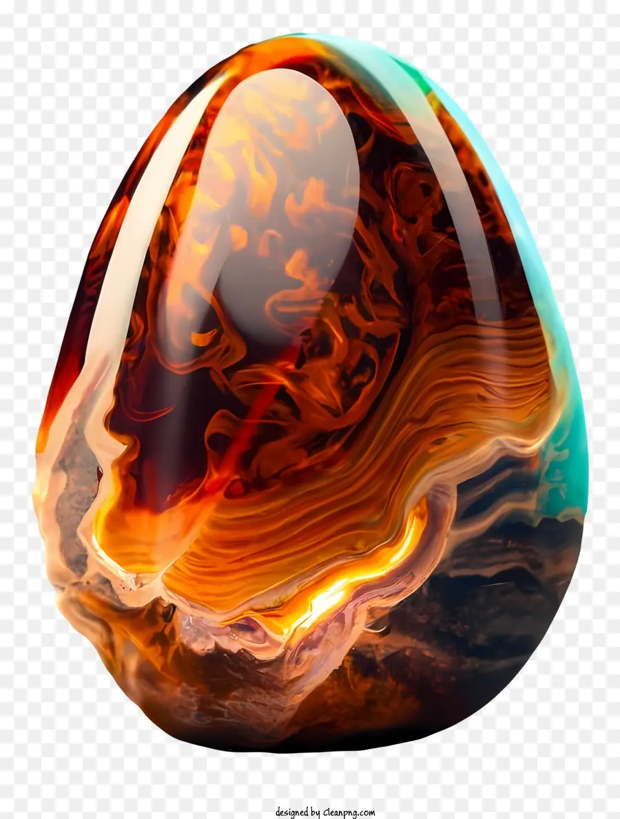 Orbe De Pedra，Ovo Colorido PNG