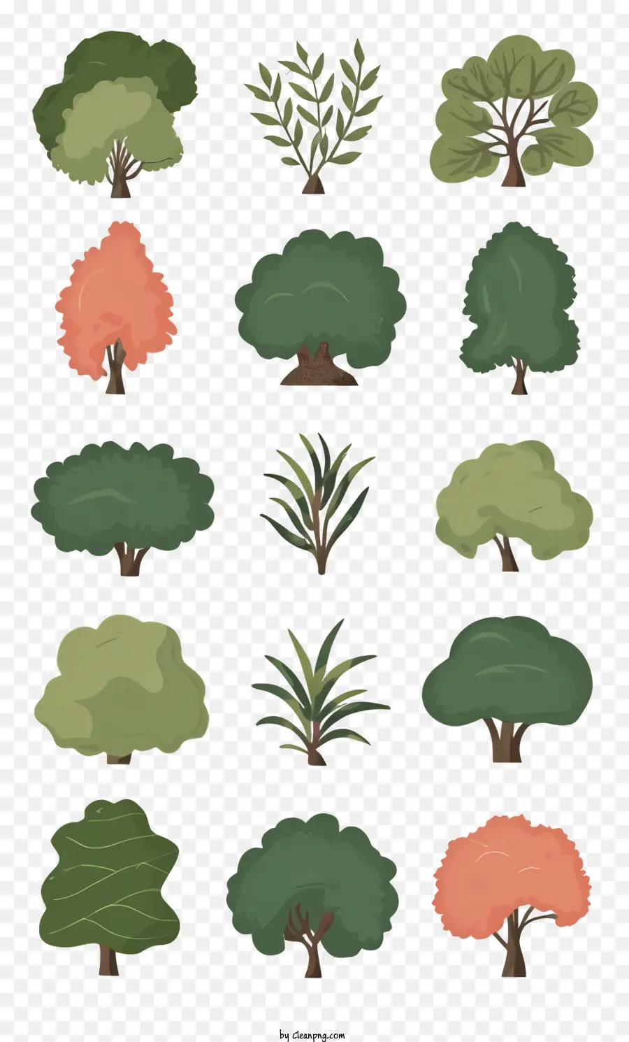árvores，árvores Verdes PNG