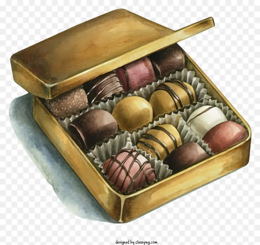 Chocolates，Caixa De Chocolates PNG