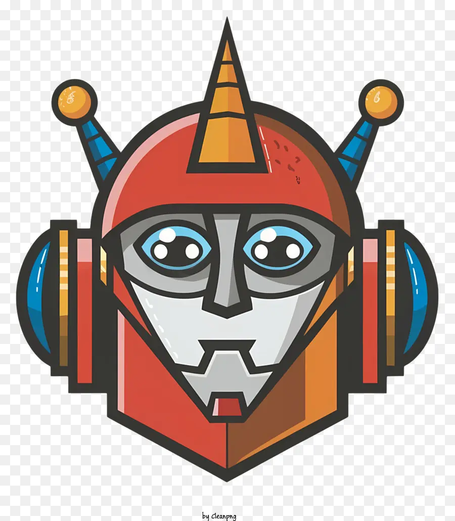 Cartoon Robô，Cabeça Do Robô PNG