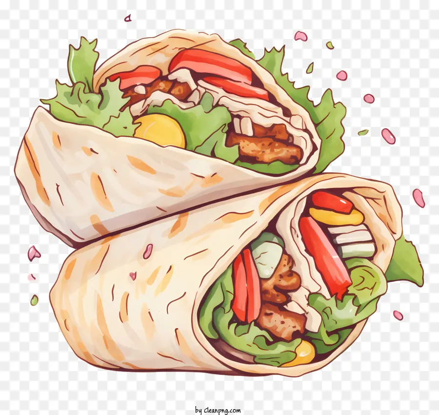 Taco，Embrulhar Sanduíche PNG