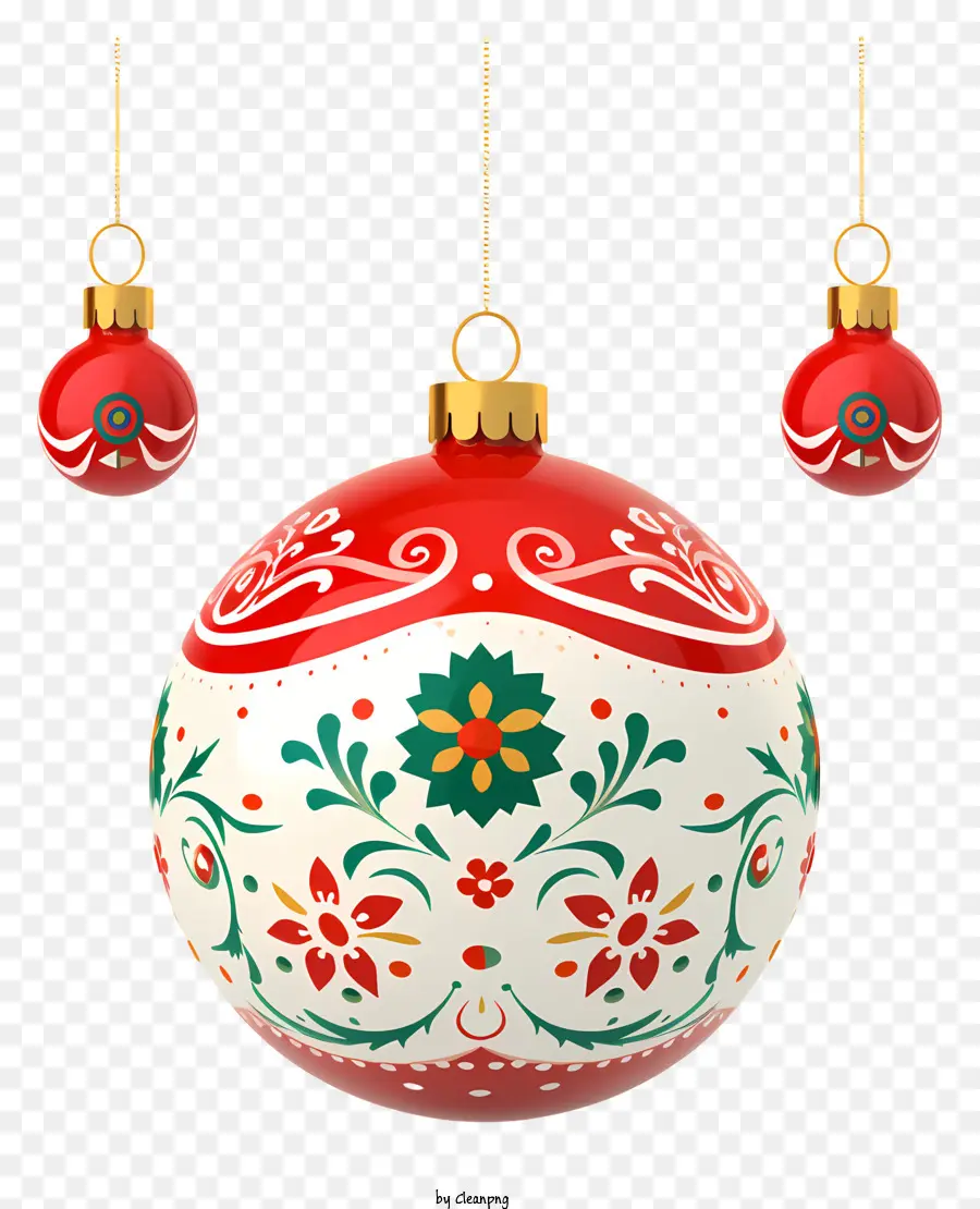 Rodada Ornamentos，Corrente De Ouro PNG