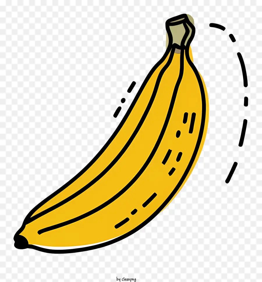 Banana，Banana Amarela PNG