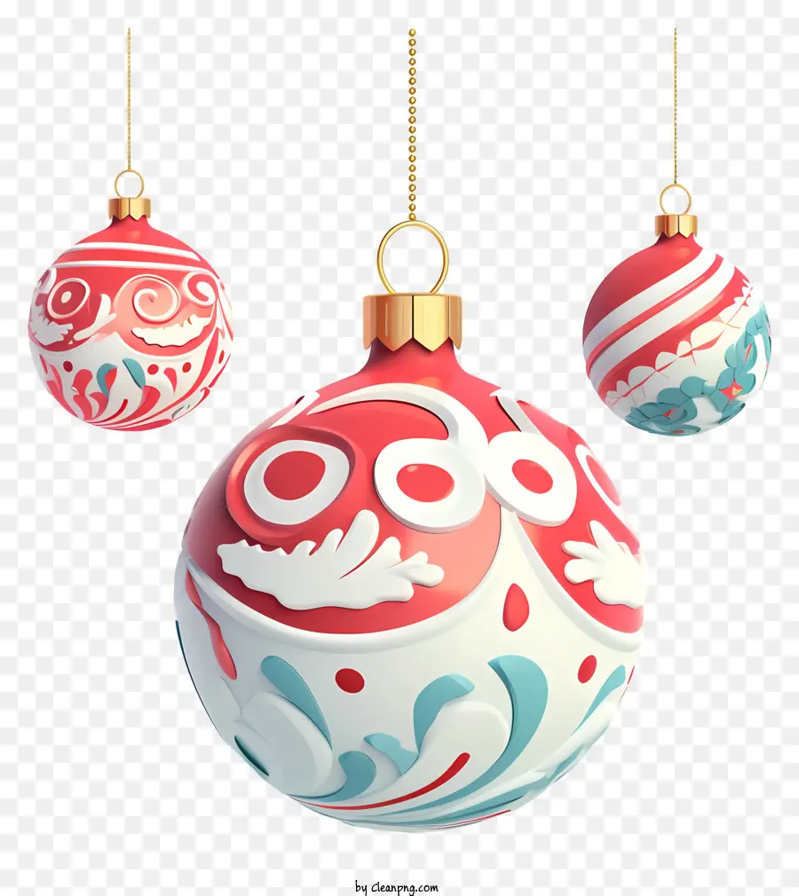 Enfeites De Natal，Ornamentos Decorativos Pendurados PNG