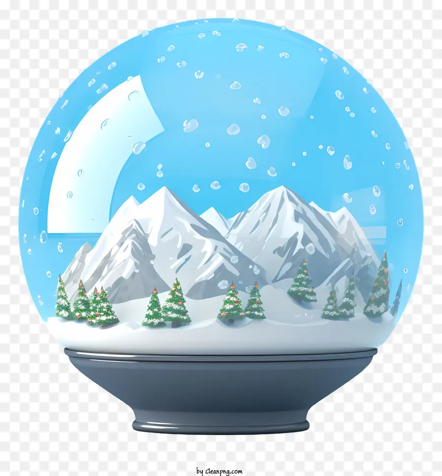 Globo De Neve，Cena De Inverno PNG