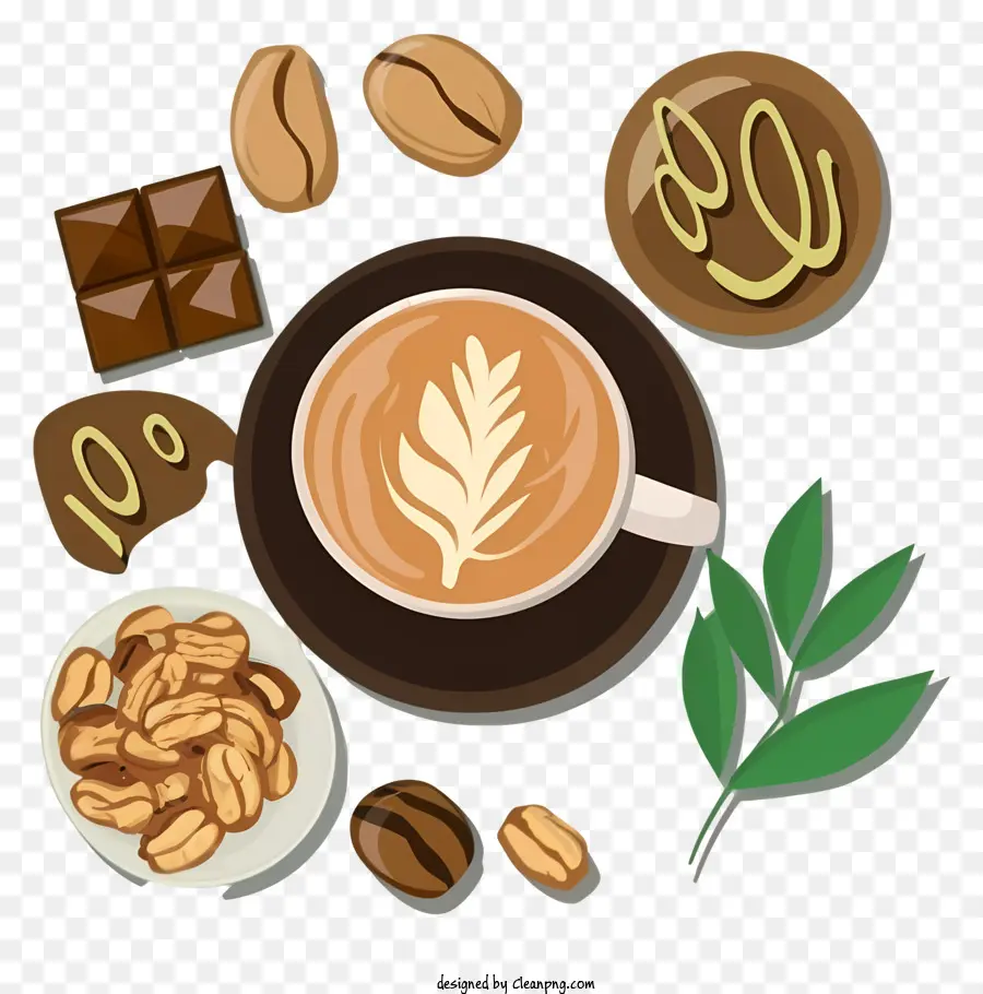 Café，Café E Lanches PNG