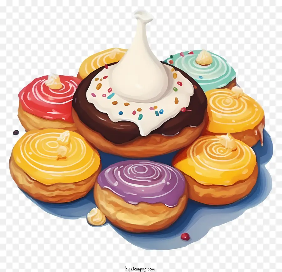 Donuts，Cobertura PNG