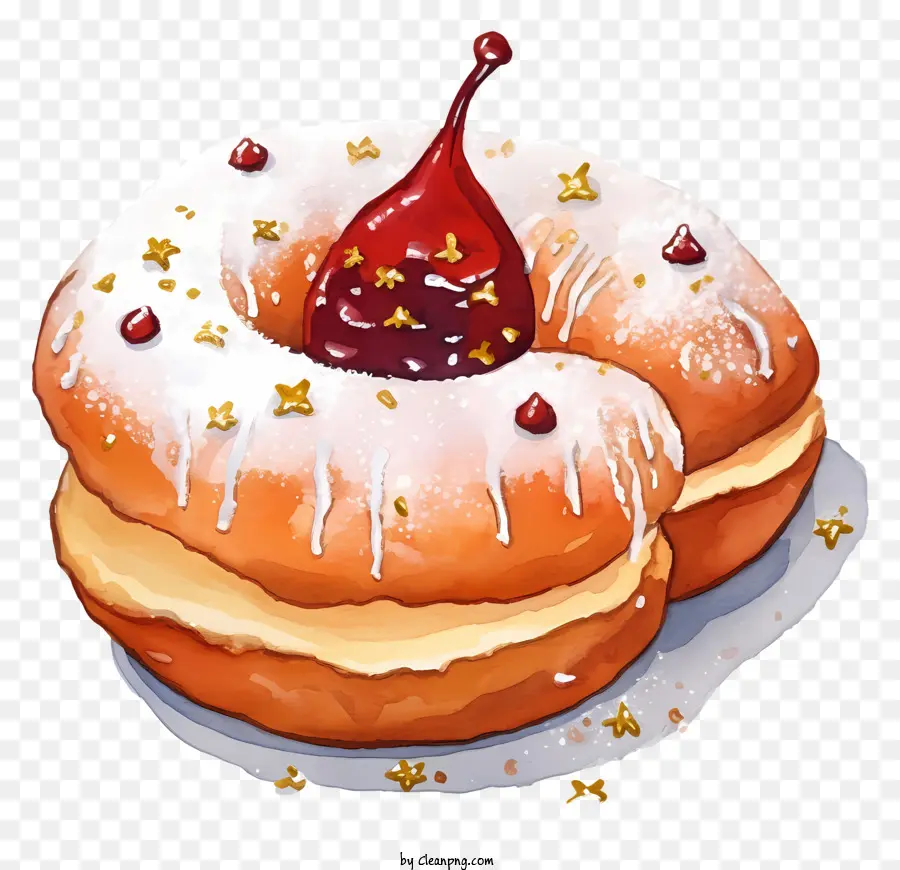 Donut，Icing PNG