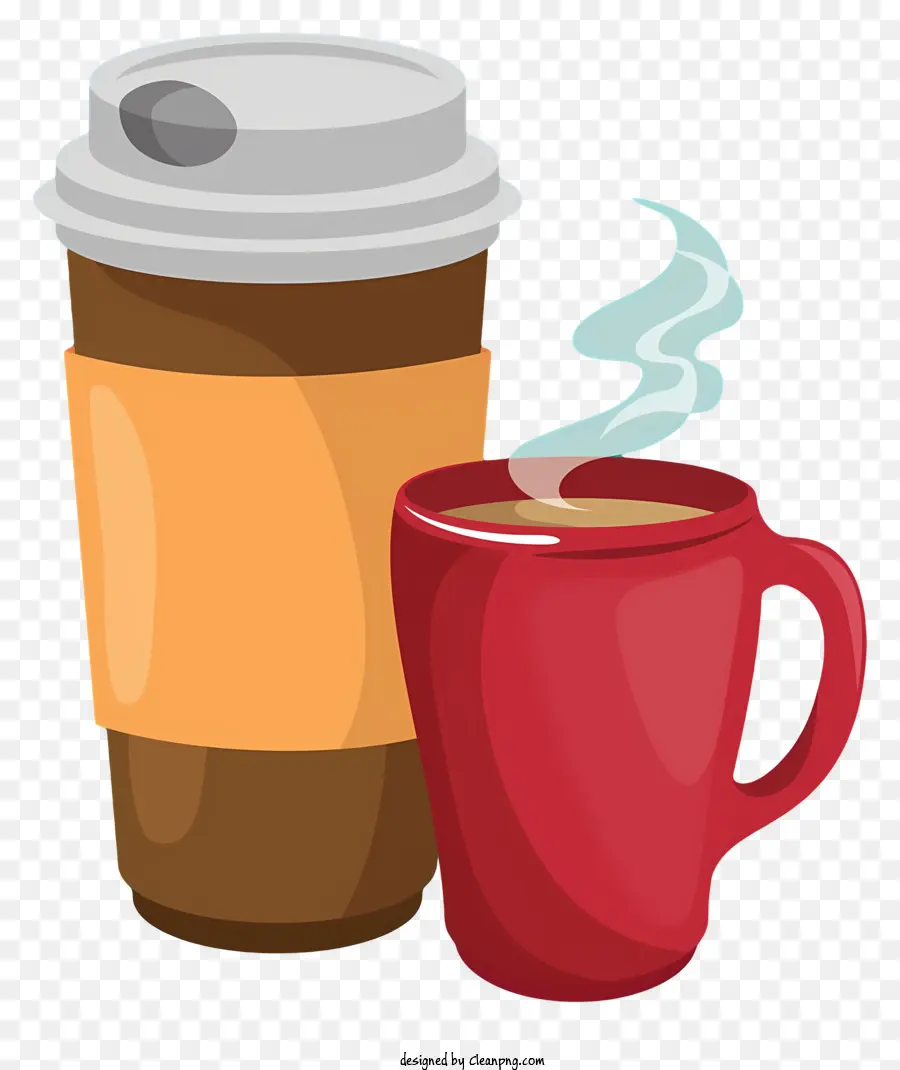 Canecas De Café，Caneca De Cerâmica PNG