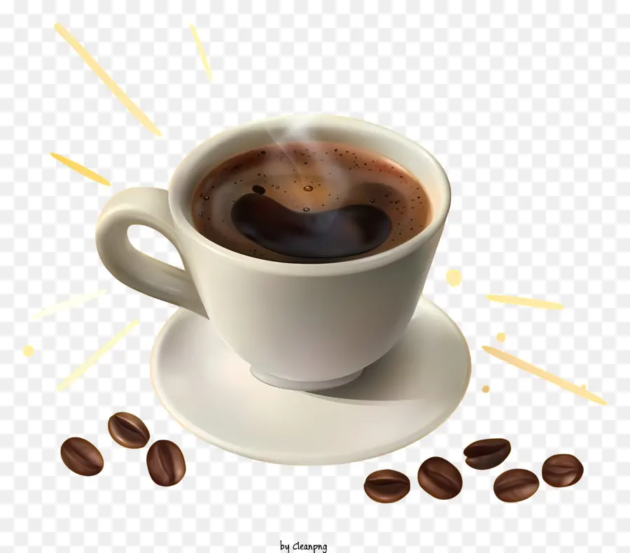 Café，Café Meio Preto E Branco PNG