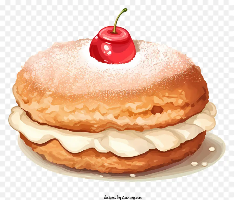 Pastelaria，Folhado De Creme PNG