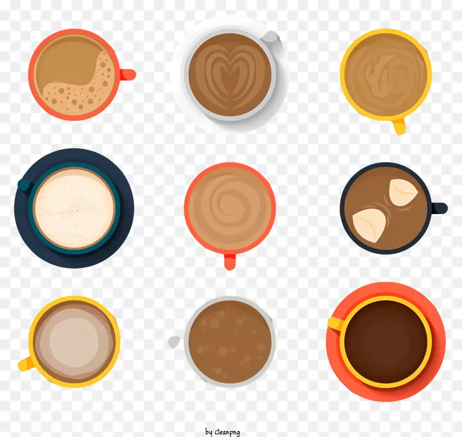 Copos De Café，Tamanhos De Copo PNG